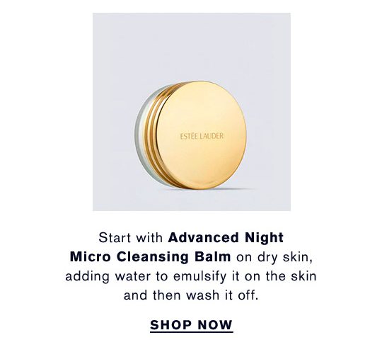 Advanced Night Micro Cleansing Balm | Shop Now