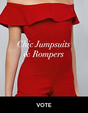 chic jumpsuits & rompers