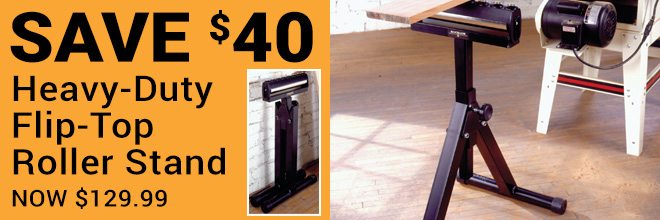 HD Flip Top Roller Stand Save $40