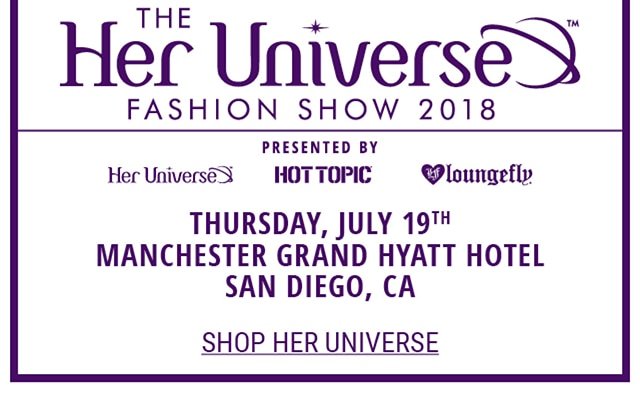 Her Universe Fashion Show
