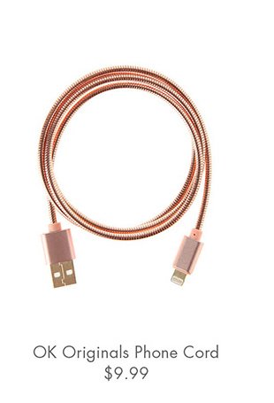 OK ORIGINALS PHONE CORD $9.99