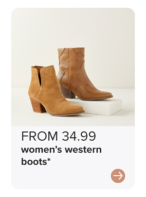 From 24.99 women's western boots