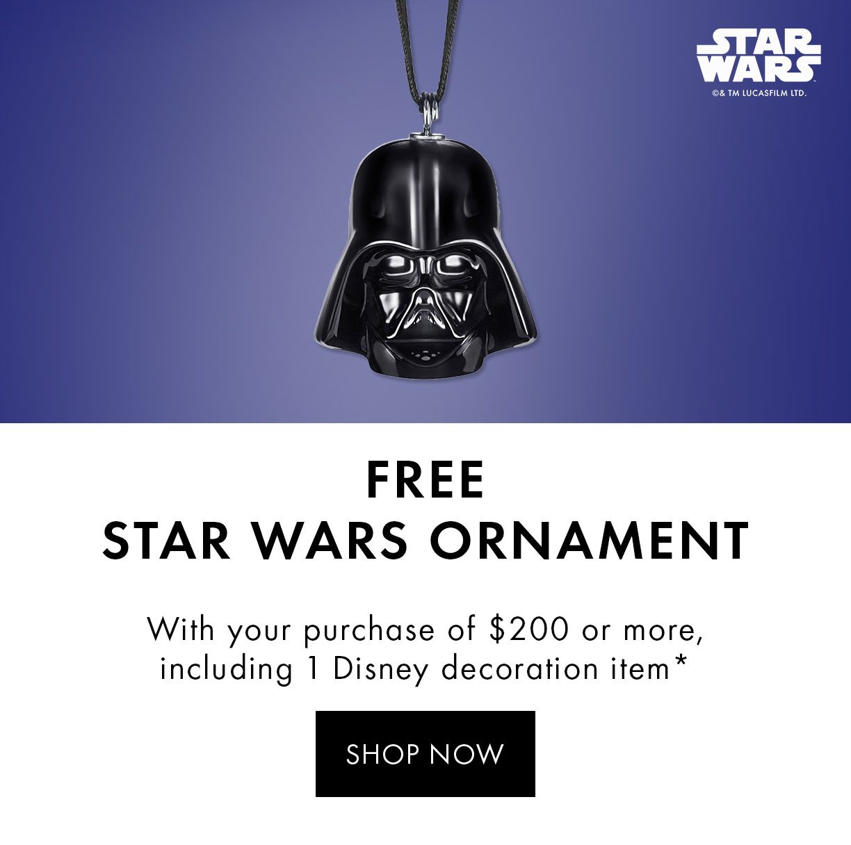 Star wars ornament