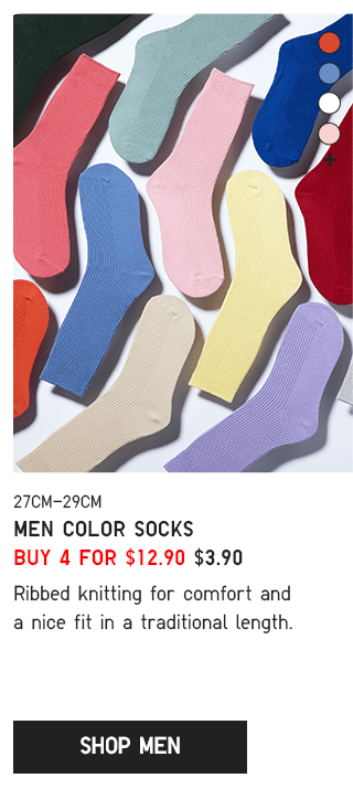 PDP10 - MEN COLOR SOCKS