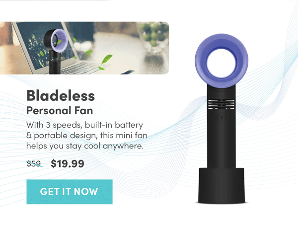 Bladeless Fan | Get Now