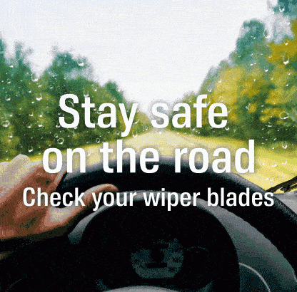 Stay safe on the road - Check your wiper blades