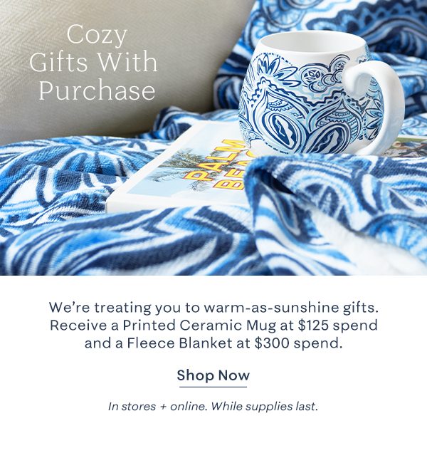 Cozy Gifts With Purchase