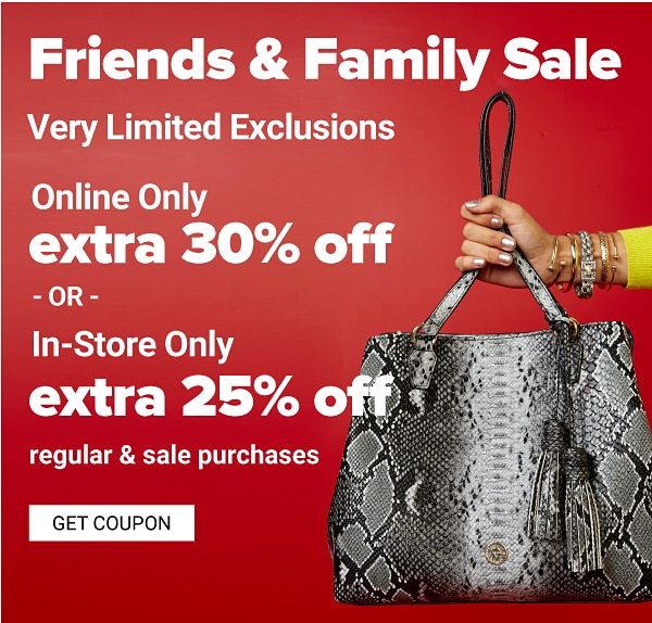 Friends & Family Sale! Cardholder Exclusive - Very Limited Exclusions | Extra 30% off Regular & Sale Purchases with Belk Rewards credit card & Coupon - Get Coupon