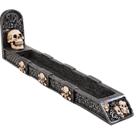 Skull Tomb Incense Burner