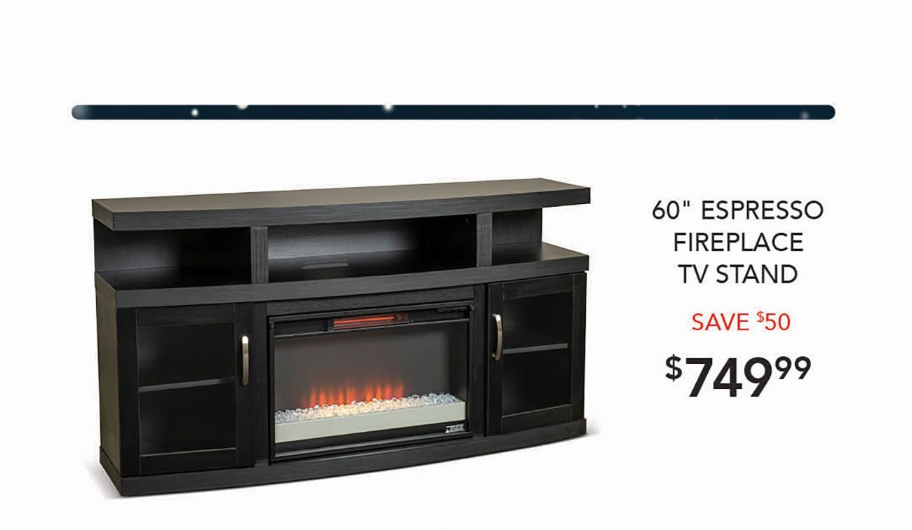 Espresso-Fireplace-TV-Stand