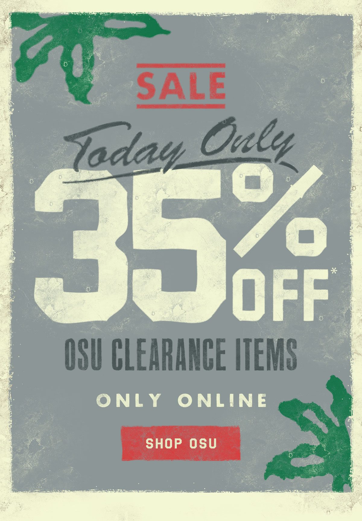 35% off* OSU Clearance Items | Only Online
