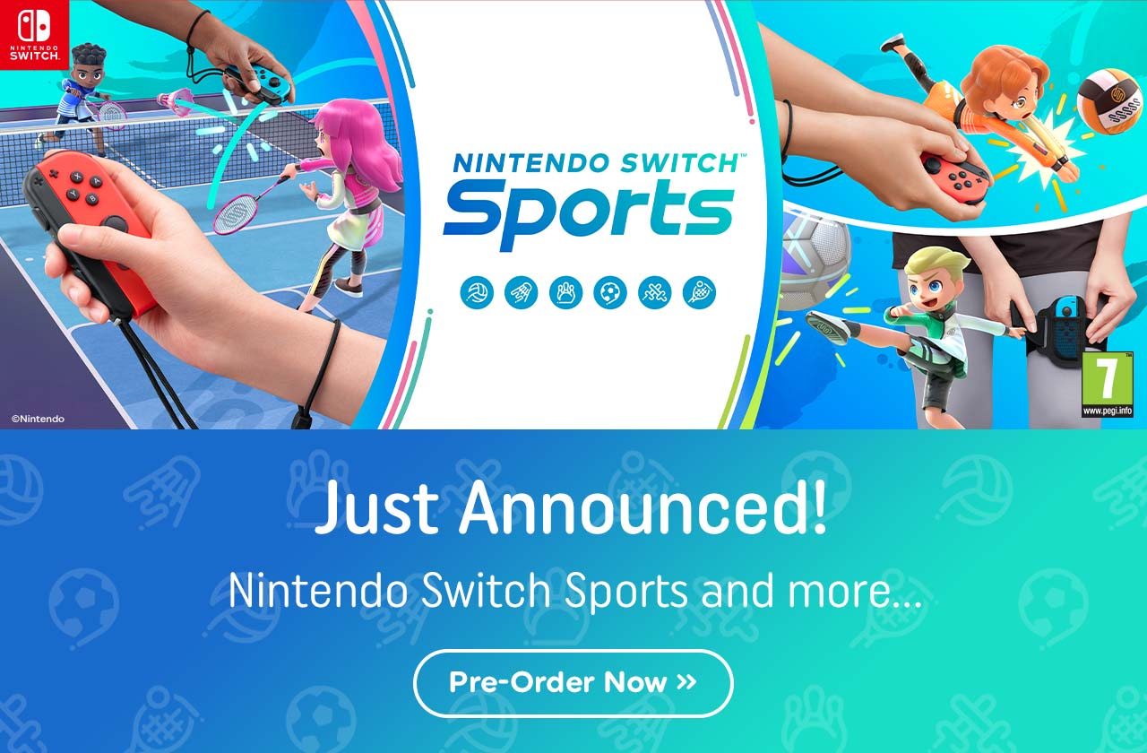 Just Announced Nintendo Switch Sports & more...