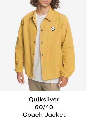 Quiksilver 60/40 Coach Jacket 