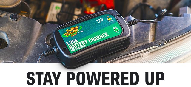 BATTERY CHARGER | STAY POWERED UP