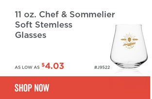 11 oz. Chef & Sommelier Soft Stemless Glasses