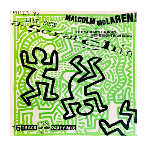 Keith Haring, <i>Vinyl Record Art</i>, 1984