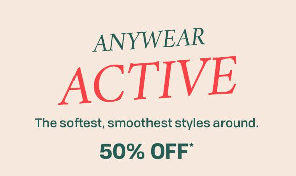 50% off Activewear