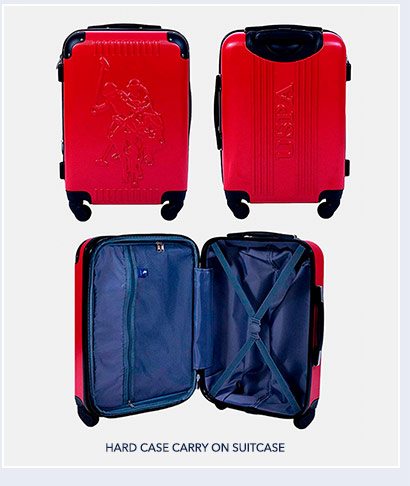 HARD CASE CARRY-ON SUITCASE