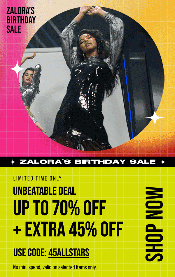 Unbeatable Deal: Up to 70% Off + 45% Off!