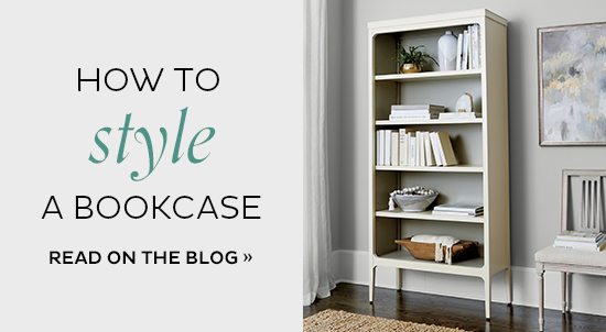 How to Style a Bookcase