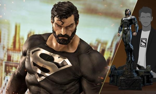 NOW SHIPPING Superman (Black Version) Statue by Prime 1 Studio