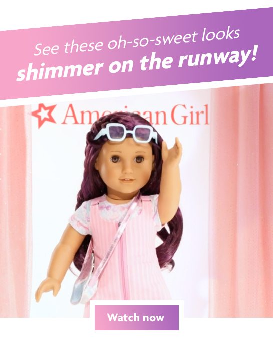 shimmer on the runway! - Watch now