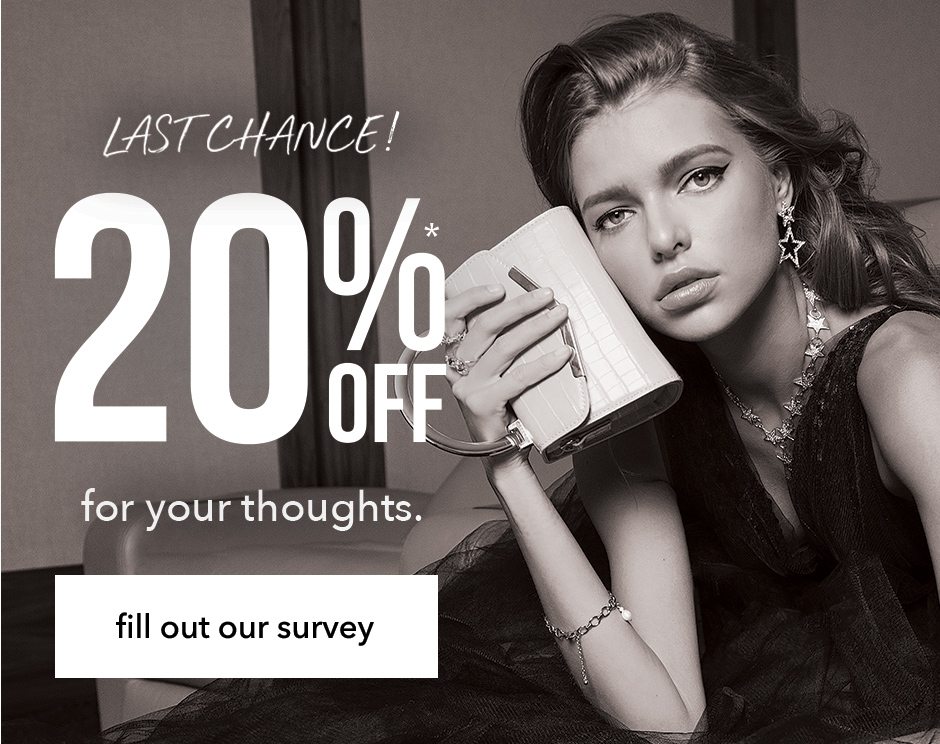 Take our Survey for 20% off