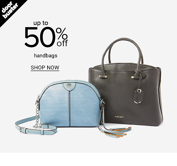 Up to 50% off Handbags - Shop Now