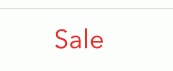 Sale 