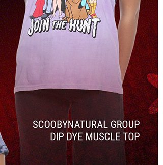 Group Dip Dye Muscle Top