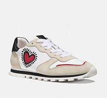 Shoe with heart