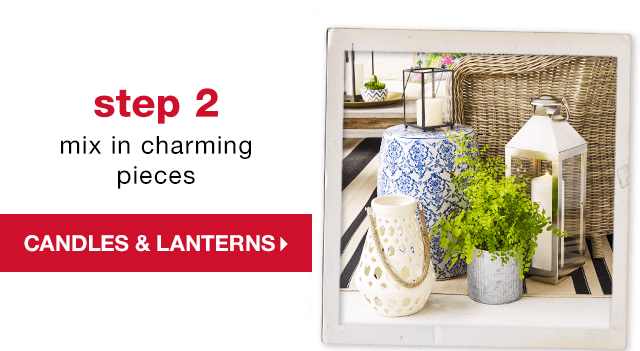 Step 2: Mix in Charming Pieces - Shop Candles & Lanterns