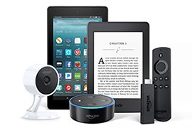 Amazon Devices (Tap, Echo, Kindle eReaders, Fire Tablets & More)