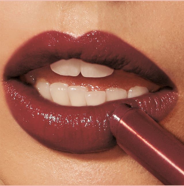 Sheer Slick Lipstick in Black Cherry