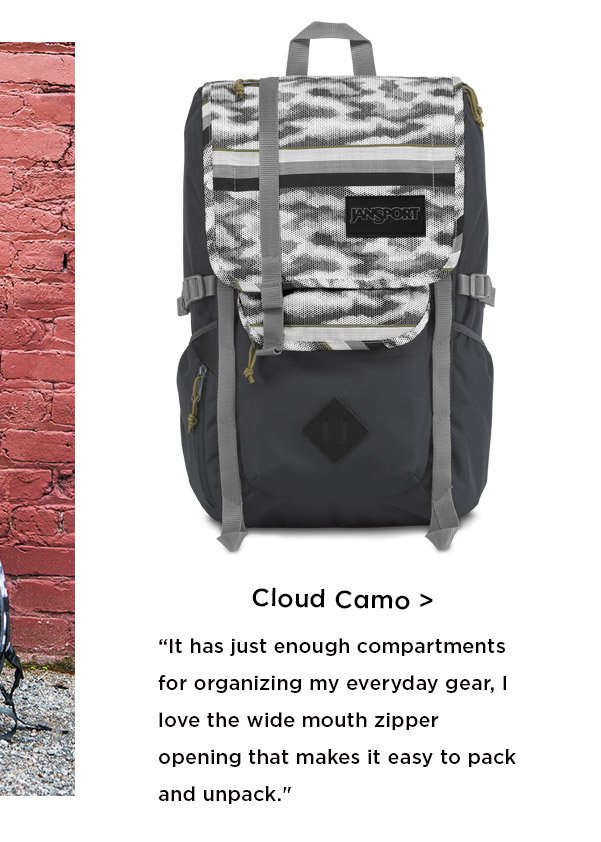 Cloud Camo Backpack