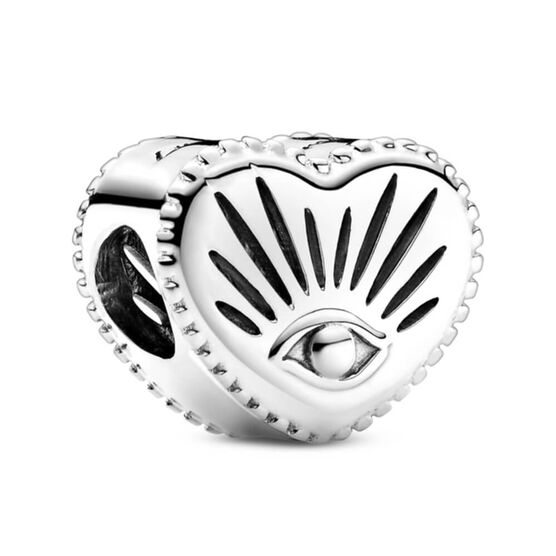 Pandora All-seeing Eye & Heart Charm