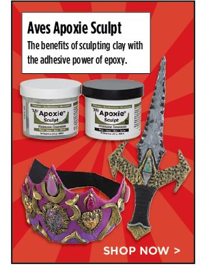 Aves Apoxie Sculpt - The benefits of sculpting clay with the adhesive power of epoxy.