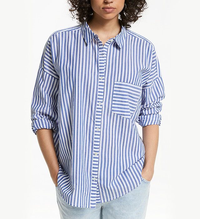 AND/OR Poppy Stripe Shirt