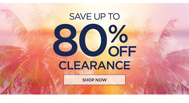 Save Up to 80% Off Clearance