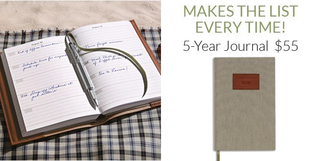 Shop the 5-Year Journal