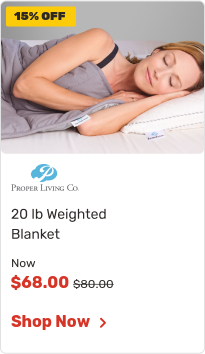 Proper Living 20 lb Weighted Blanket