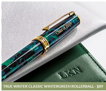 Shop the True Writer Classic Wintergreen Rollerball