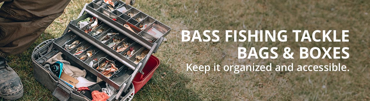 Bass Fishing Tackle Boxes and Bags