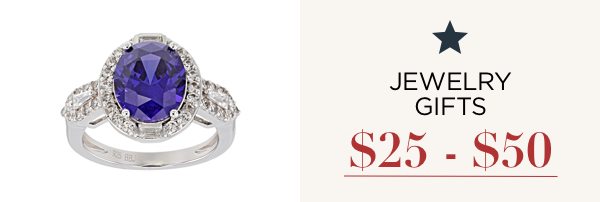 Explore Jewelry Deals $25 - $50