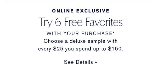 Online Exclusive | Free 7-Piece Gift