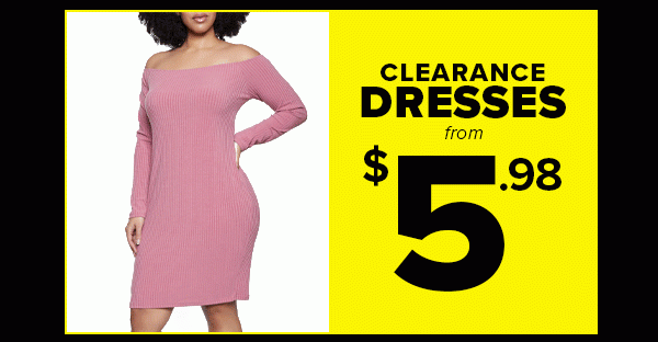 Clearance Dresses from $5.98