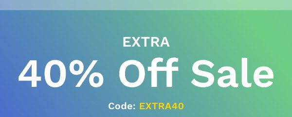 Extra 40% Off Sale