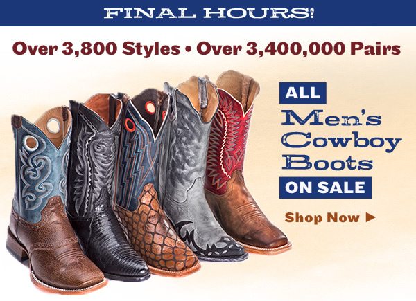 All Cowboy Boots on Sale Now – Shop 