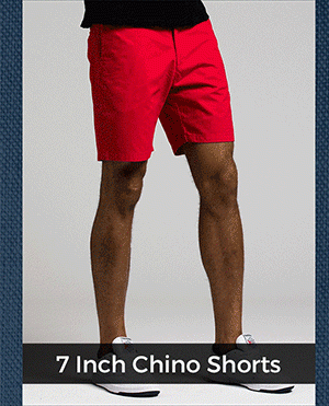 7 Inch Chino Shorts