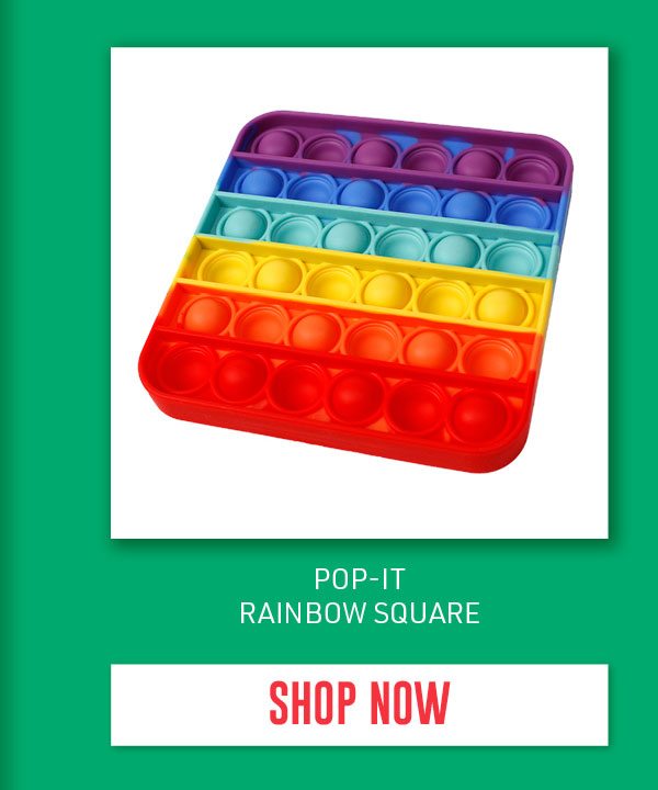 Pop-It Rainbow Square